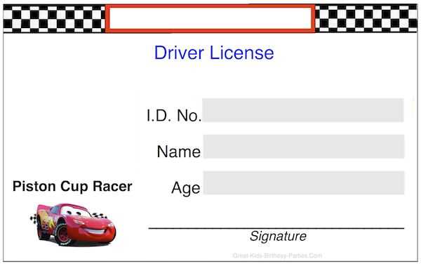 printable play drivers license template printable play drivers license template