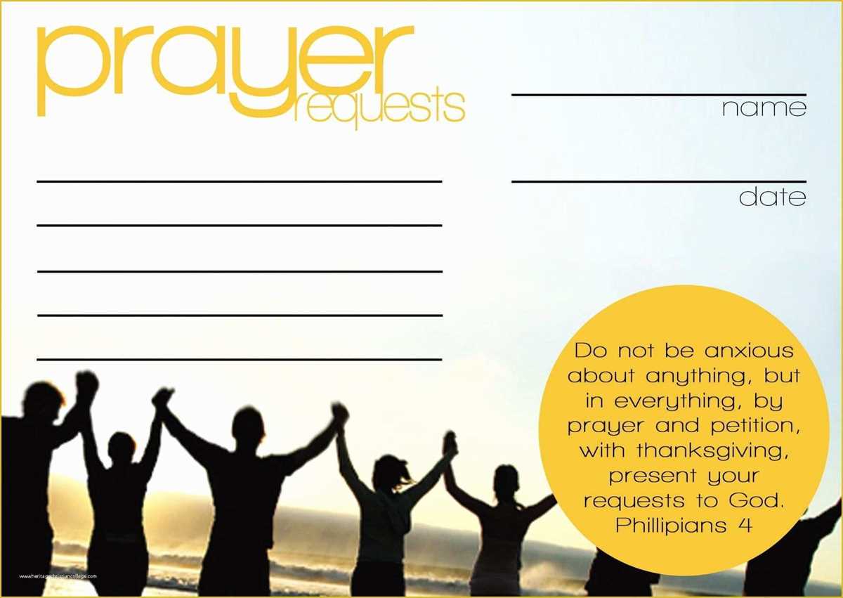 printable prayer request cards