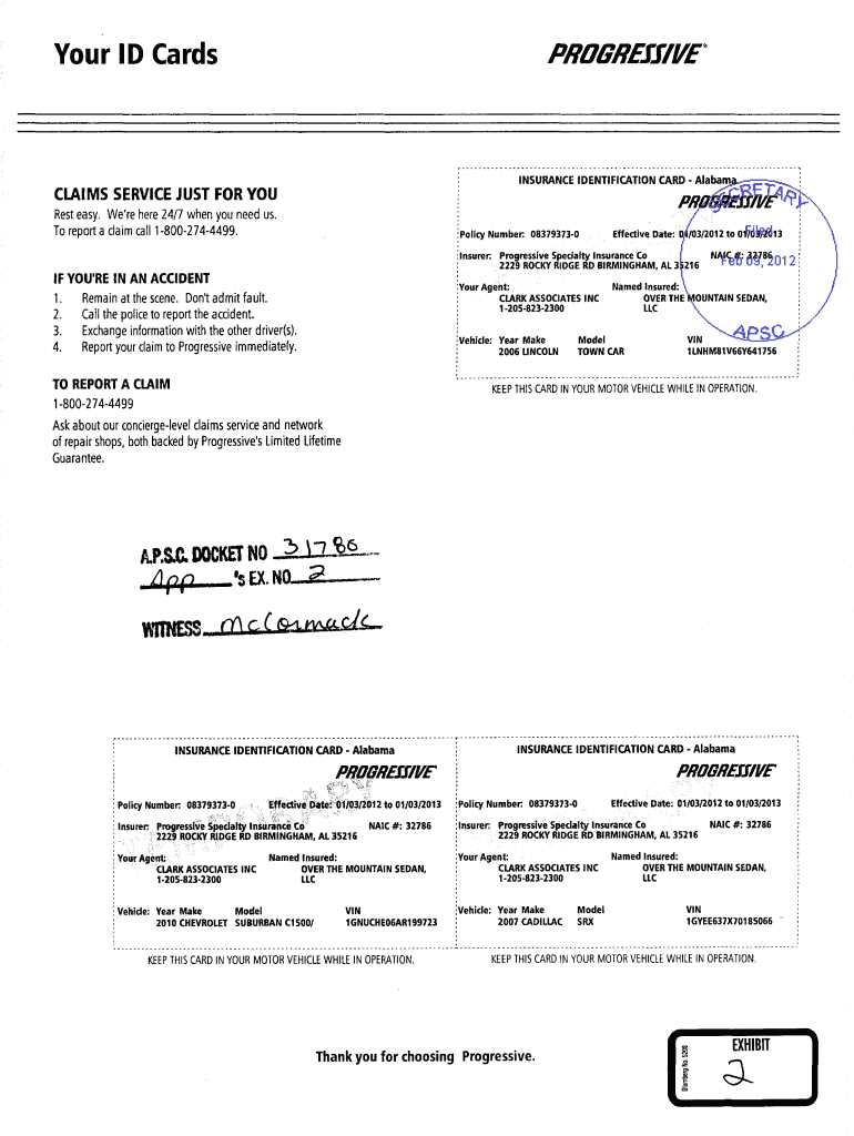 printable progressive insurance card printable progressive insurance card