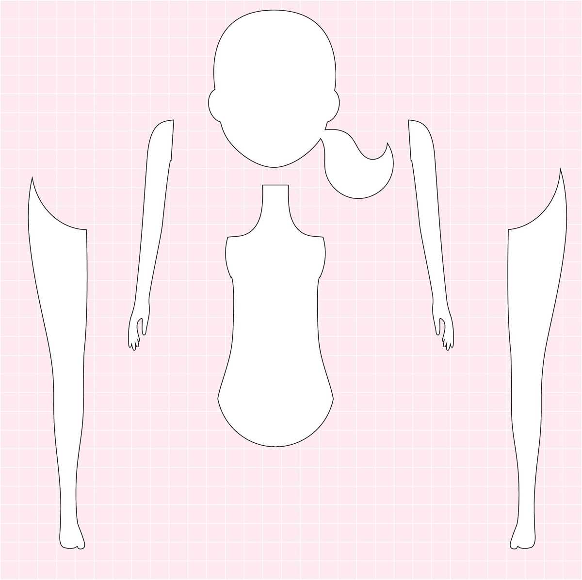 printable rag doll pattern free printable rag doll pattern free