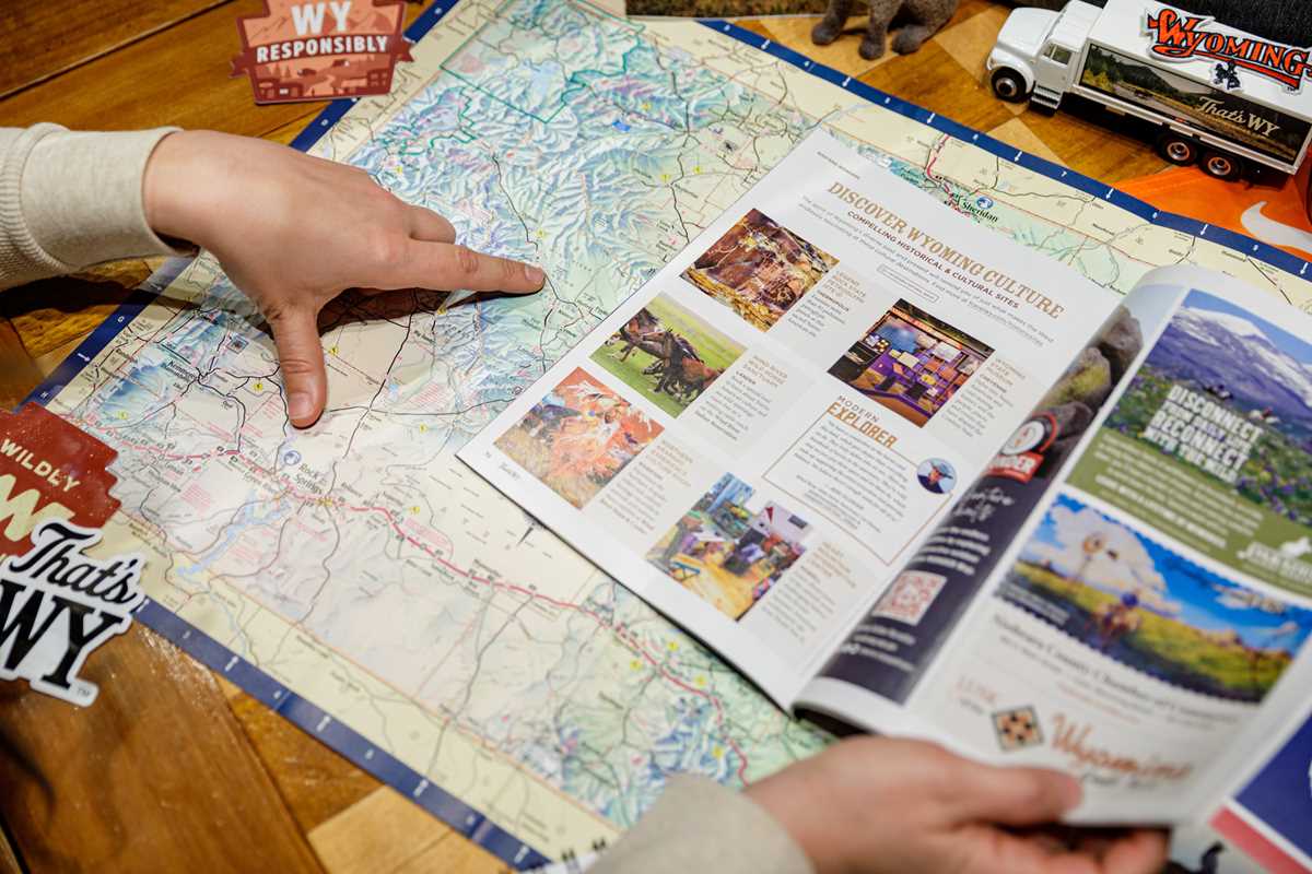 printable road map of wyoming printable road map of wyoming