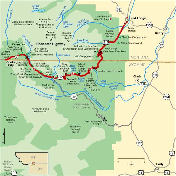 printable road map of wyoming printable road map of wyoming