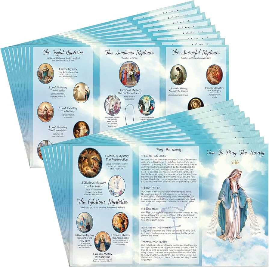 printable rosary prayer printable rosary prayer