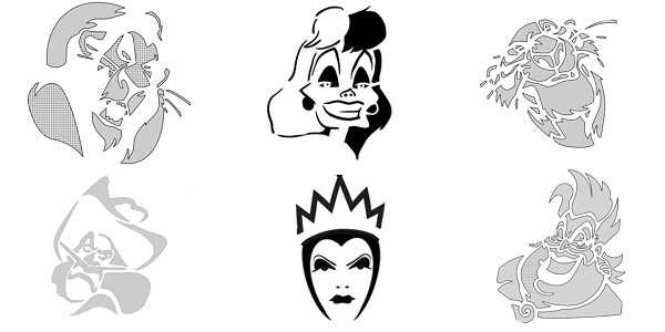 printable sally pumpkin stencil