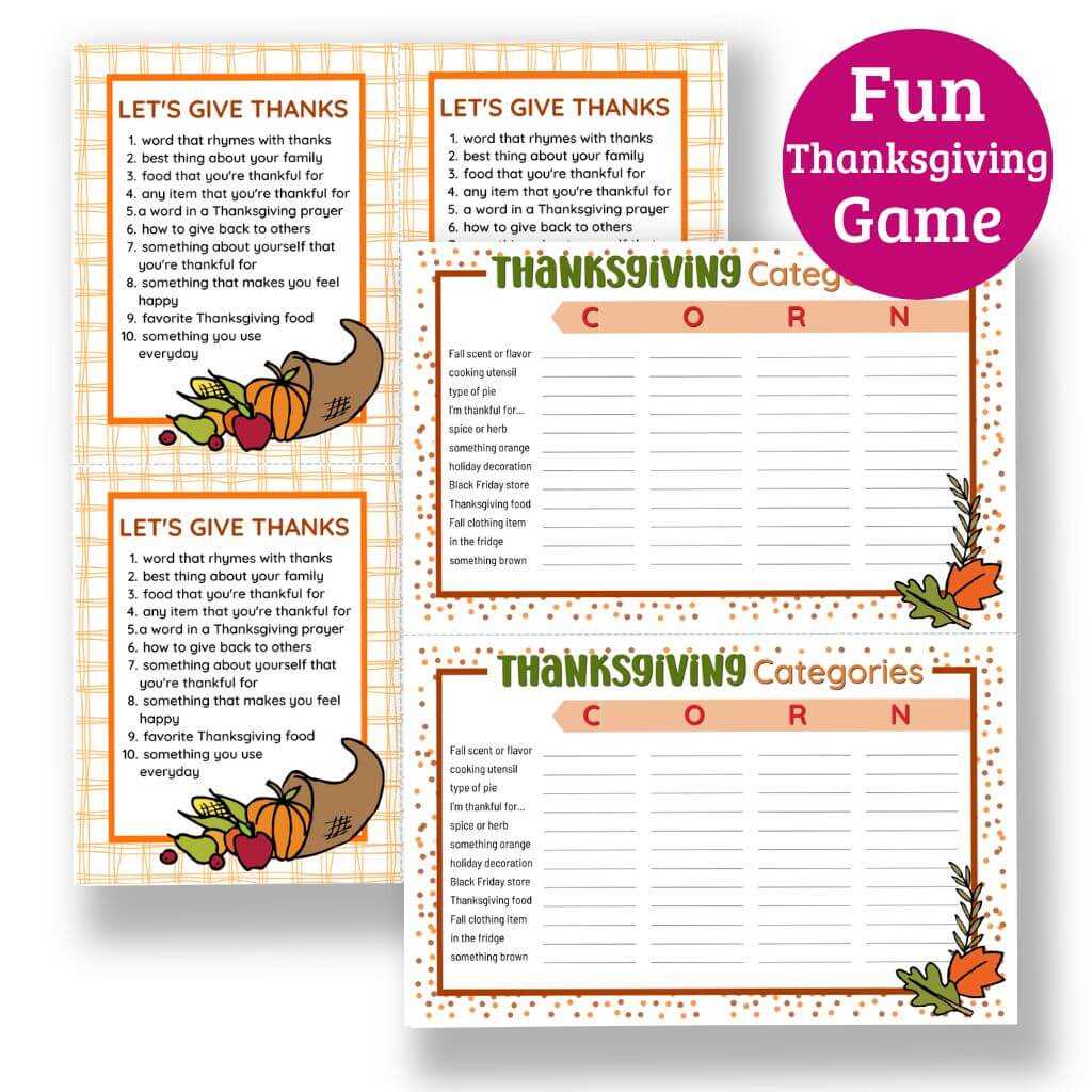 printable scattergories questions