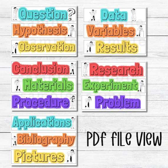 printable science fair project labels printable science fair project labels