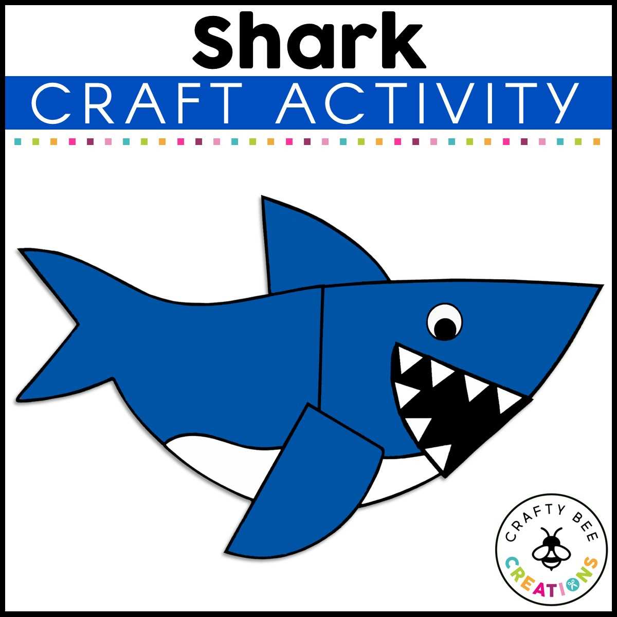 printable shark craft preschool printable shark craft preschool