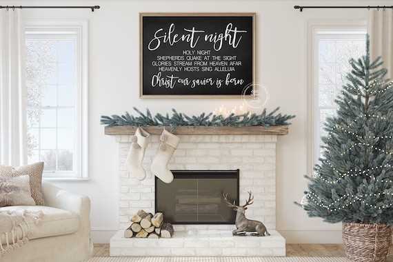 printable silent night lyrics