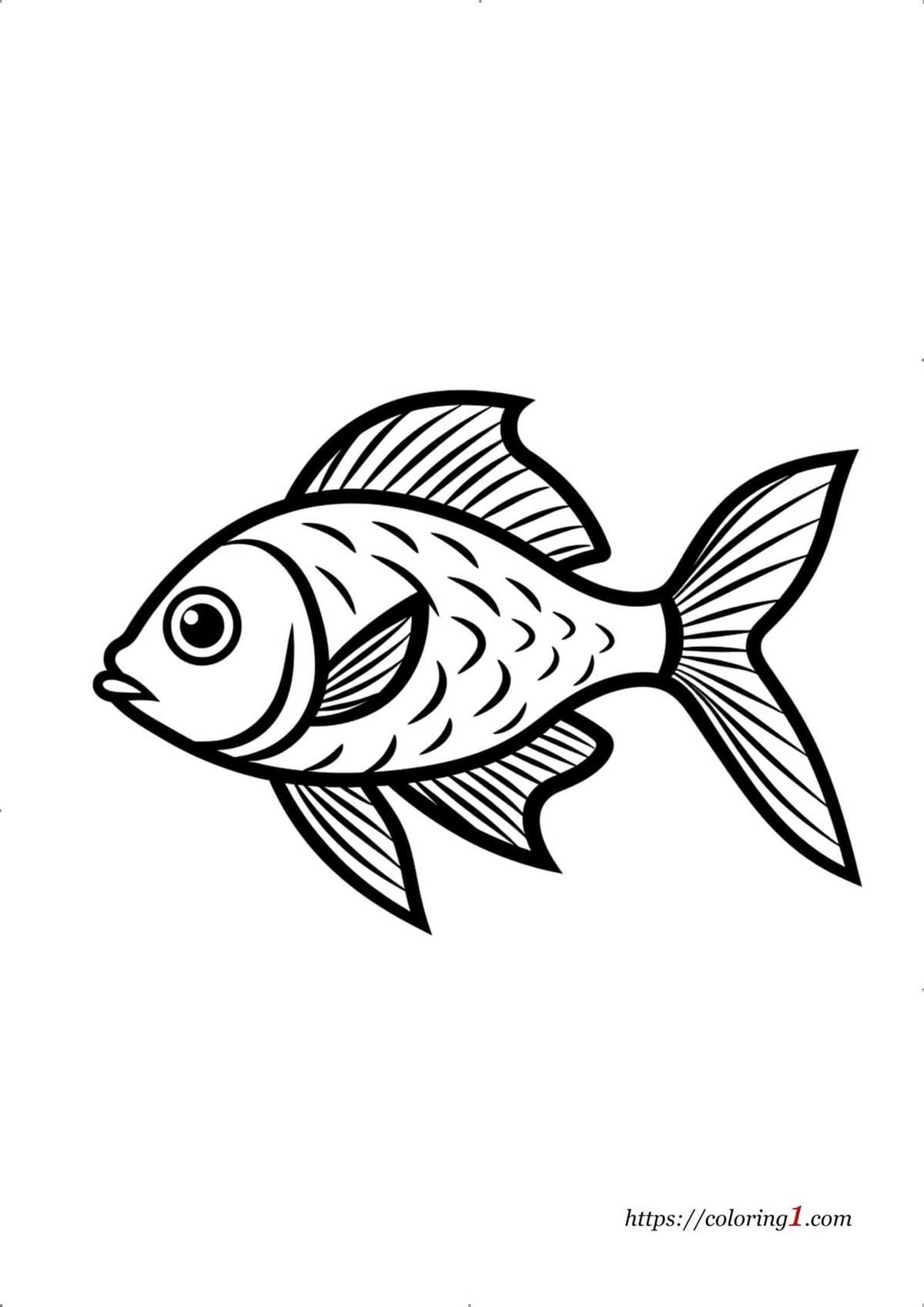 printable simple fish outline printable simple fish outline
