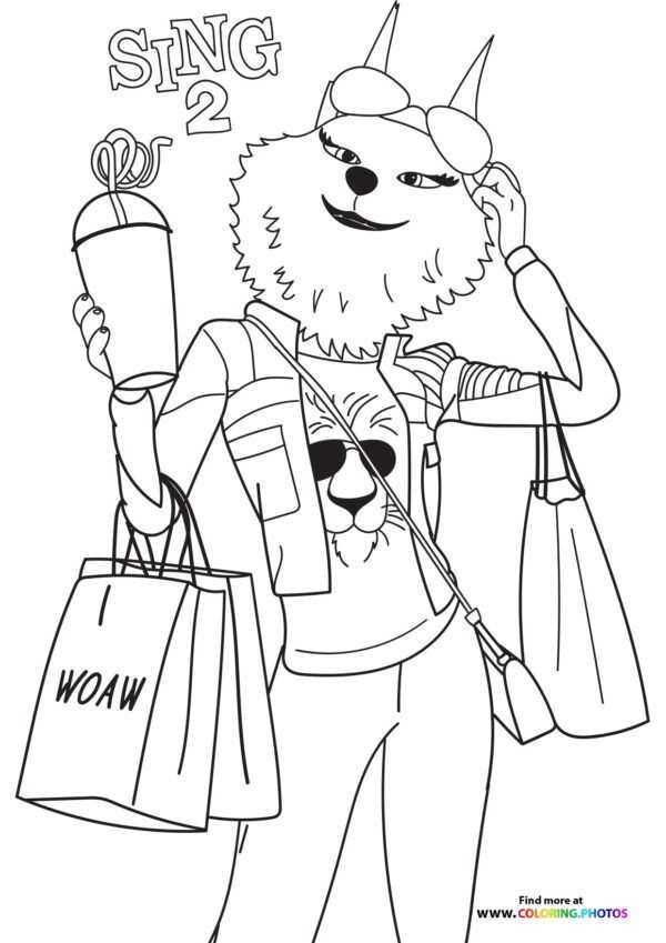 printable sing 2 coloring pages