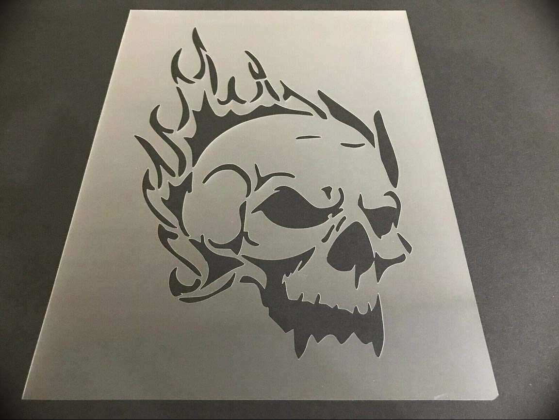 printable skull stencil printable skull stencil
