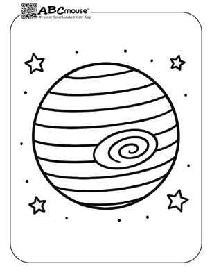 printable solar system colouring pages