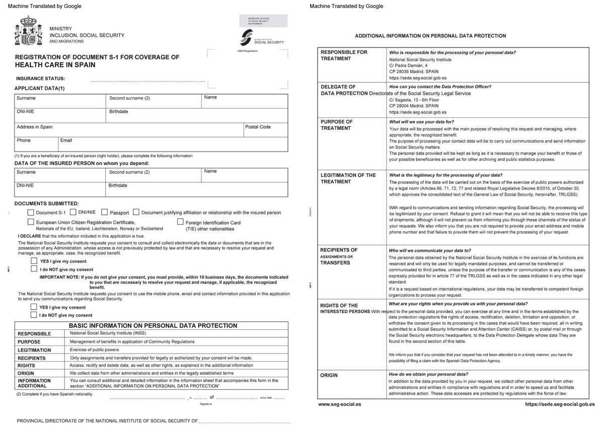 printable spanish patient registration form printable spanish patient registration form