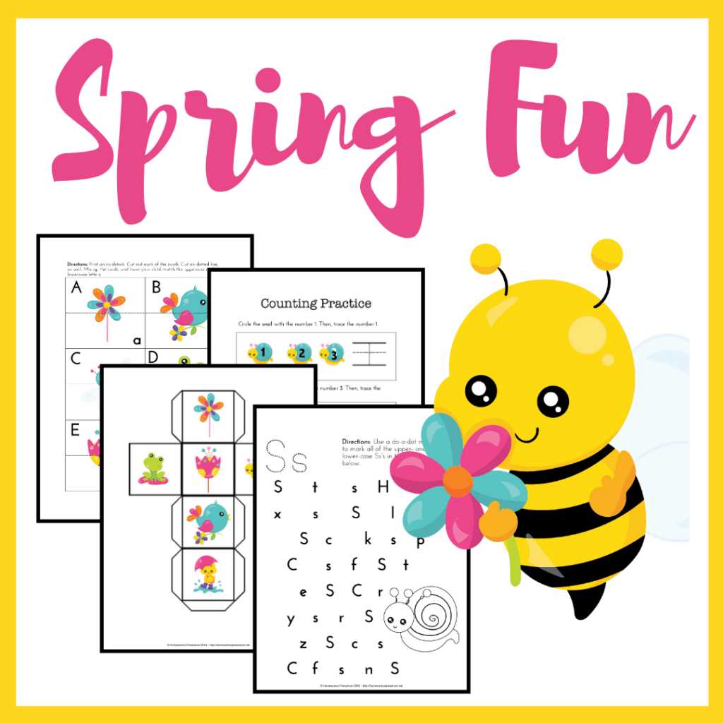 printable spring activities for preschoolers printable spring activities for preschoolers