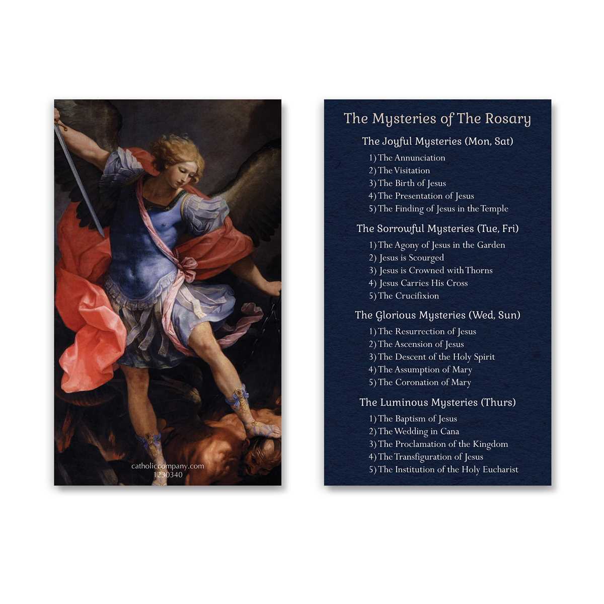 printable st michael chaplet printable st michael chaplet