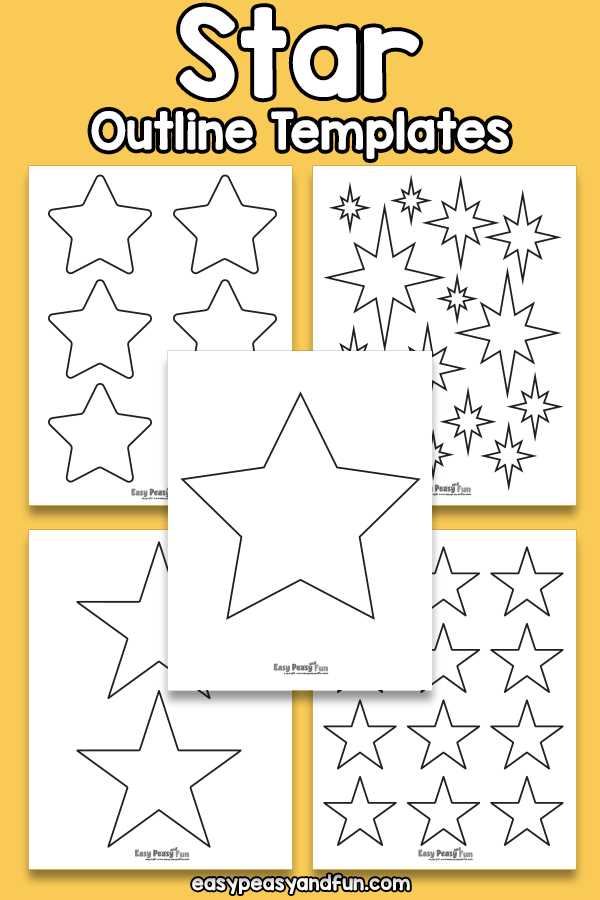 printable star templates