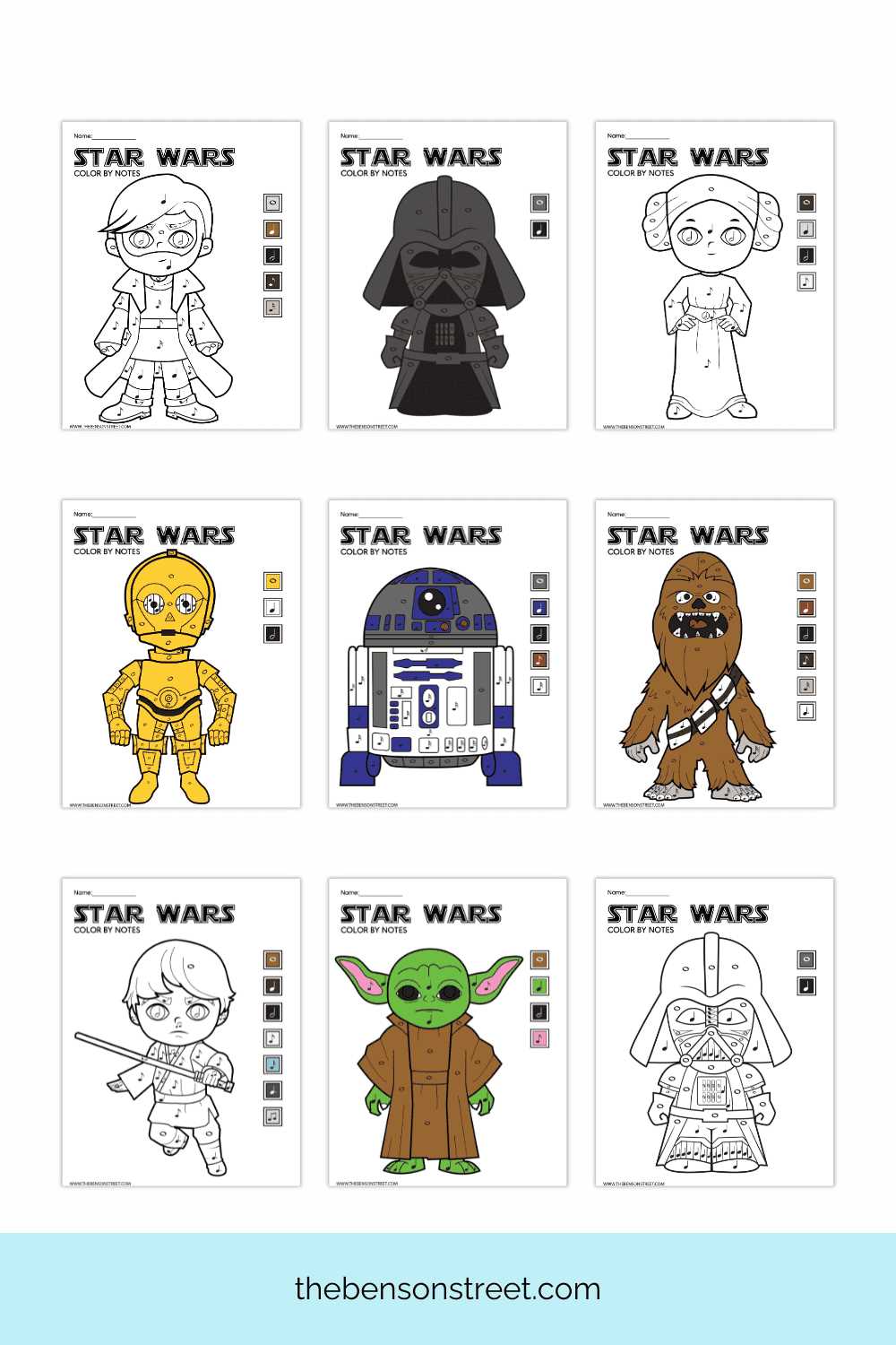 printable star wars pictures