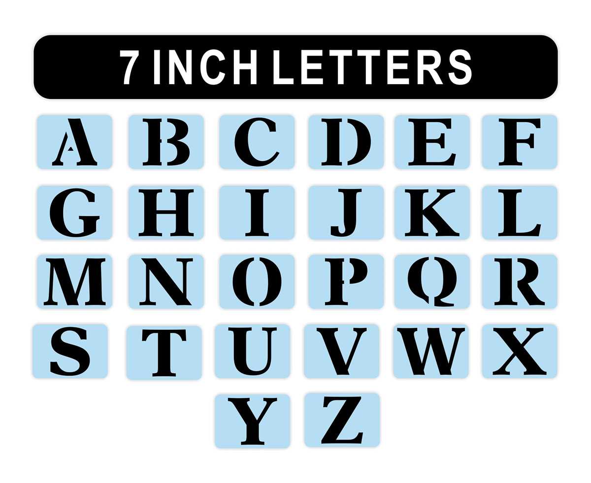 printable stencil letters 2 inch