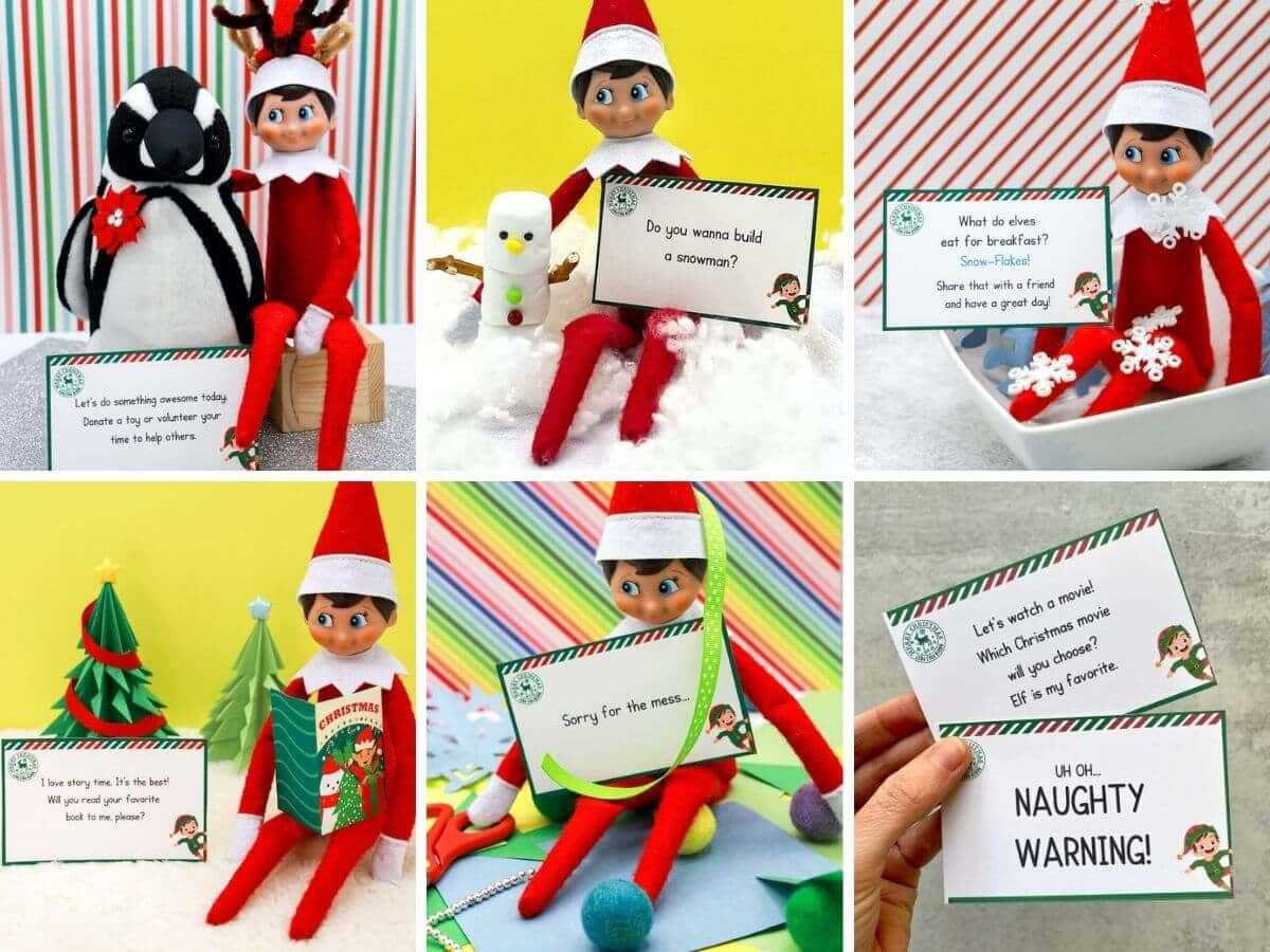 printable story of the elf on the shelf