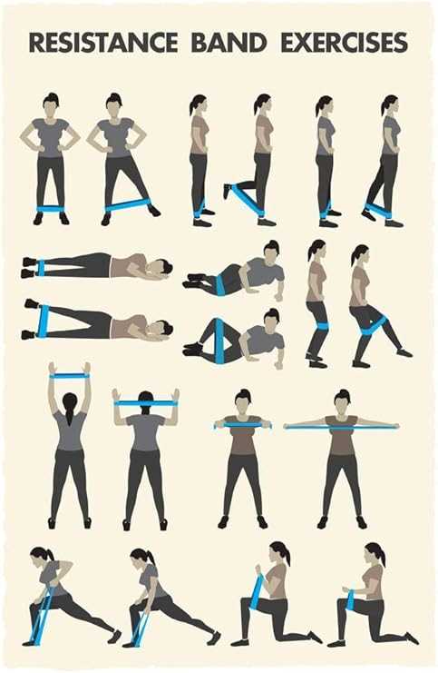 printable stretch band exercises