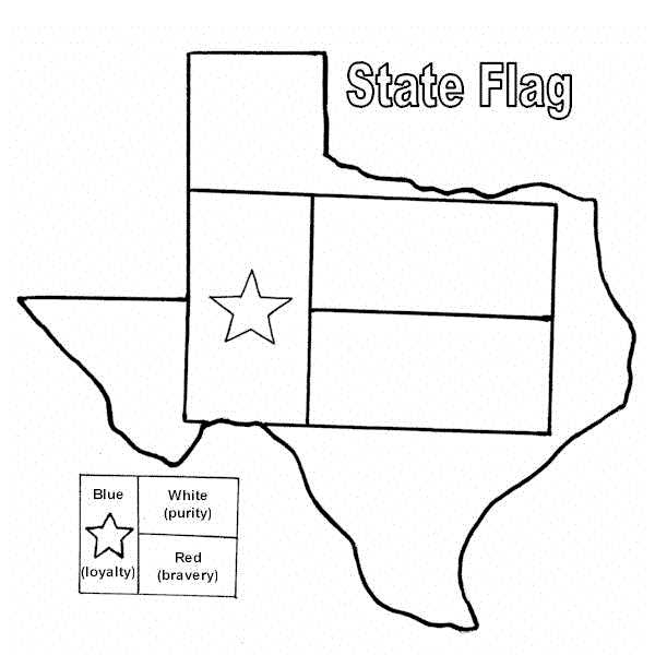 printable texas state flag printable texas state flag