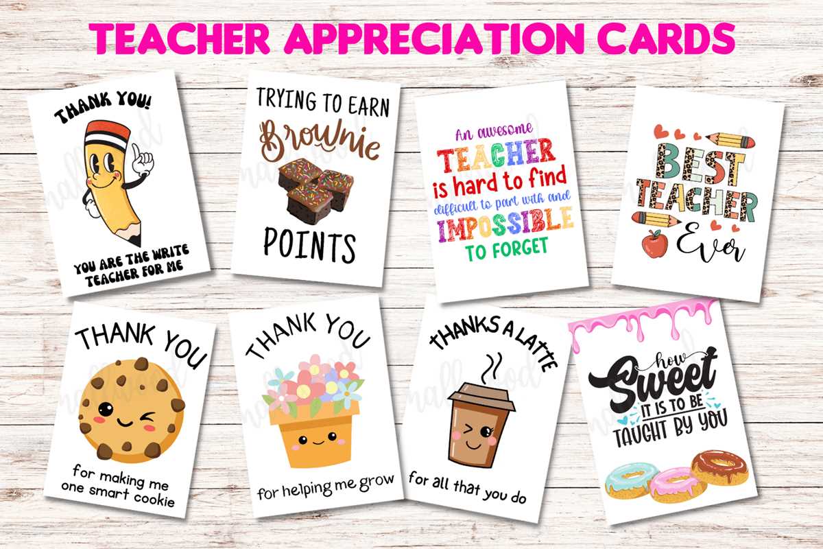 printable thank you notes from teachers