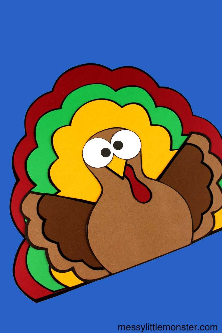 printable thankful turkey craft