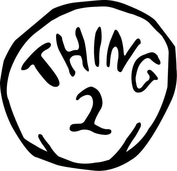printable thing 1 and thing 2 logo printable thing 1 and thing 2 logo