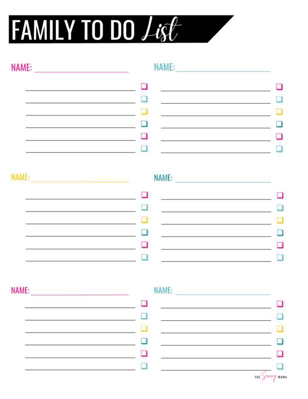 printable to do list for work