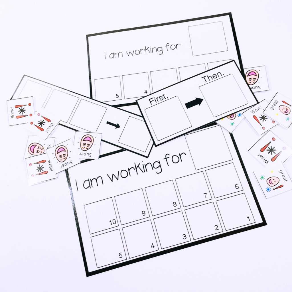 printable token economy printable token economy