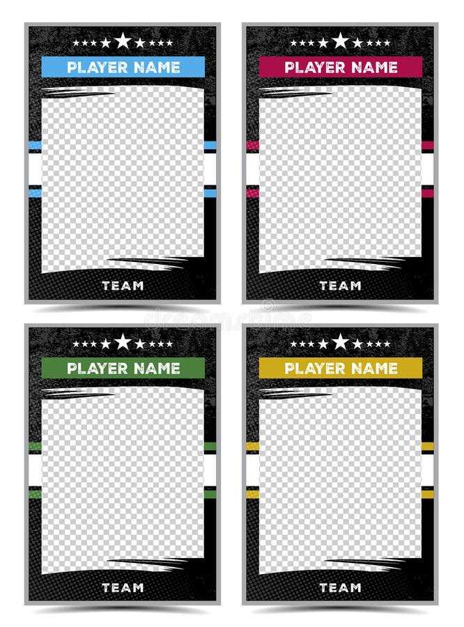 printable trading card templates printable trading card templates