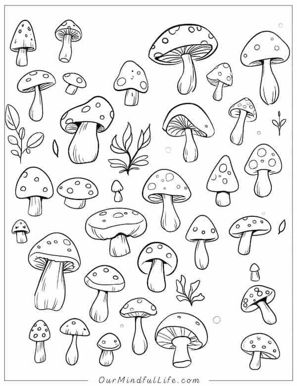 printable trippy mushroom coloring pages printable trippy mushroom coloring pages
