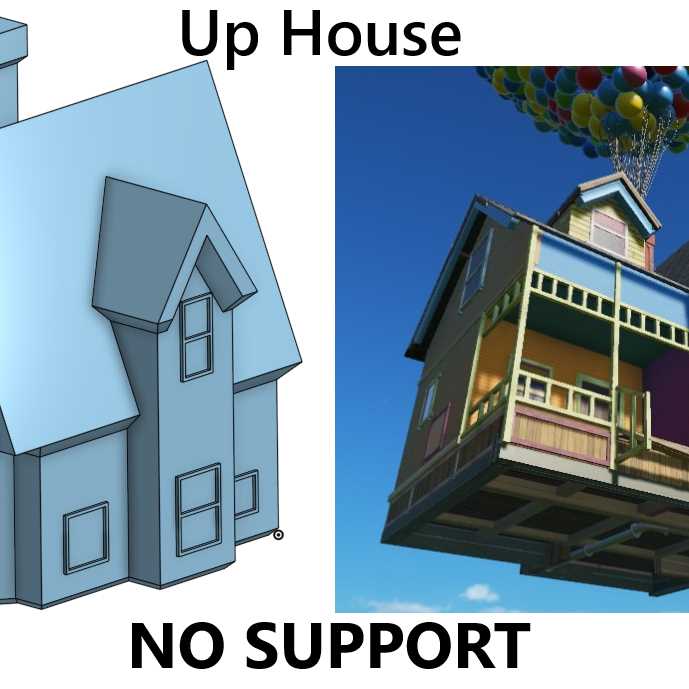 printable up house printable up house
