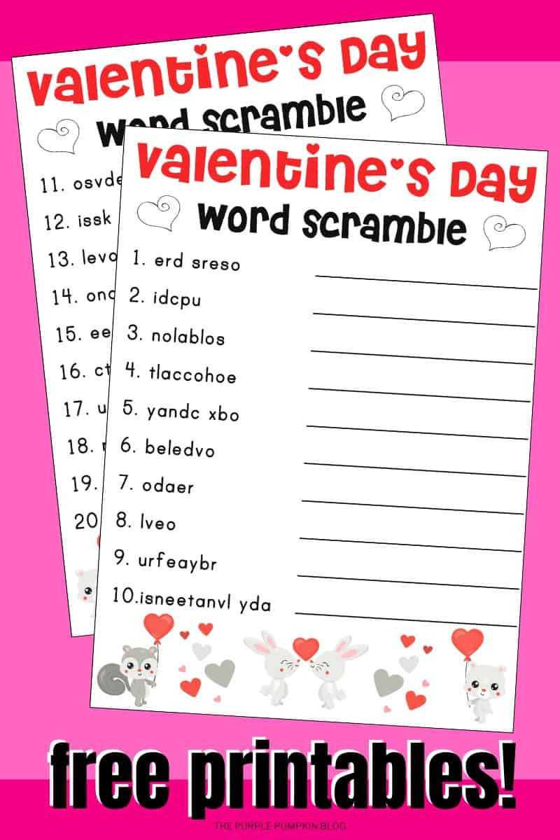 printable valentines day games printable valentines day games