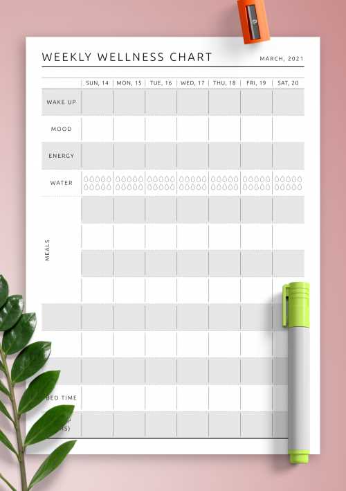 printable workout tracker template