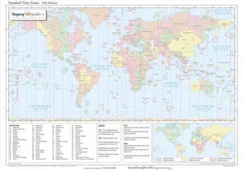 printable world time zone map printable world time zone map