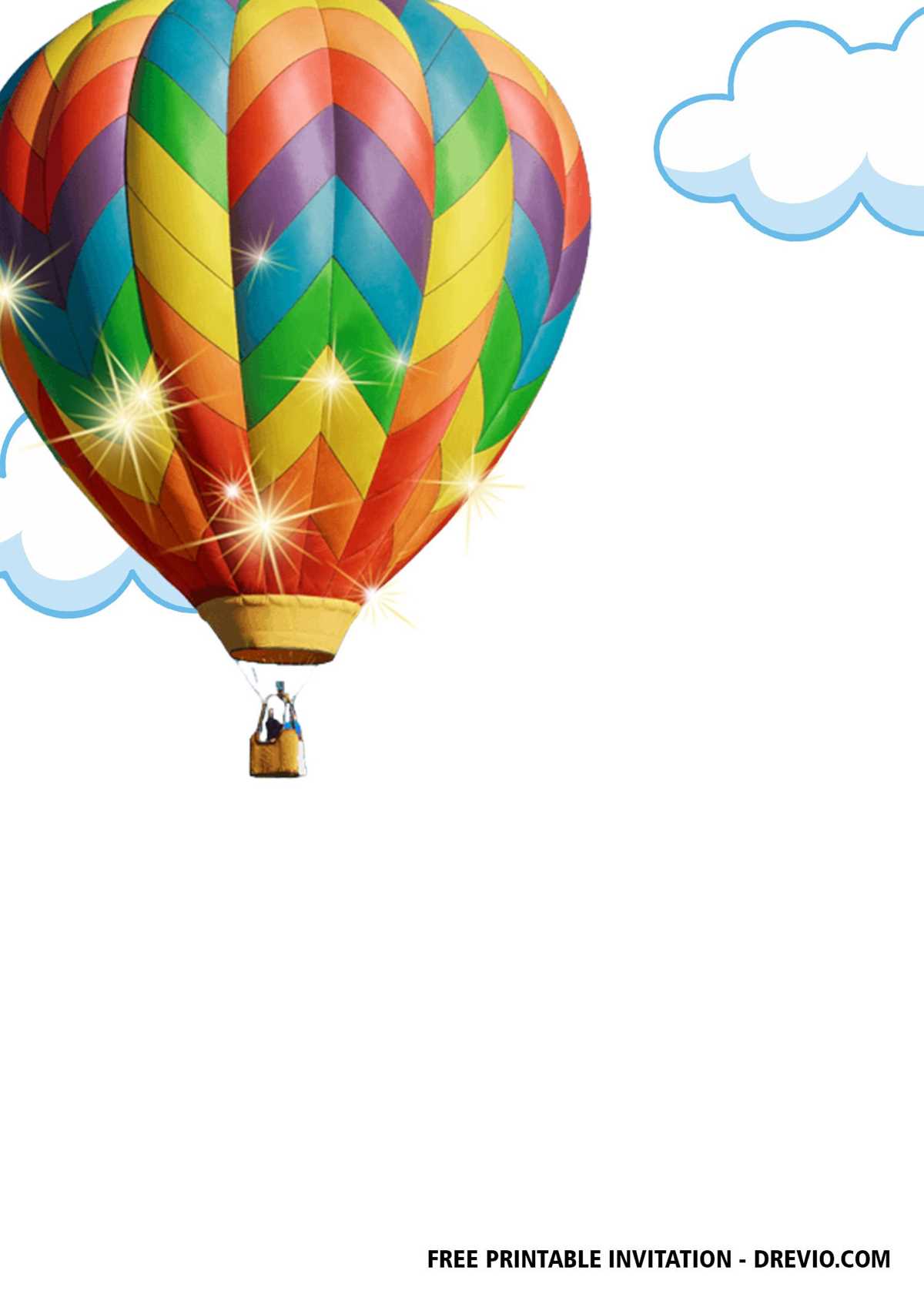 printable cut out hot air balloon template printable cut out hot air balloon template
