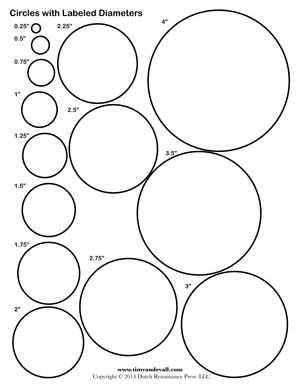 printable circles template printable circles template