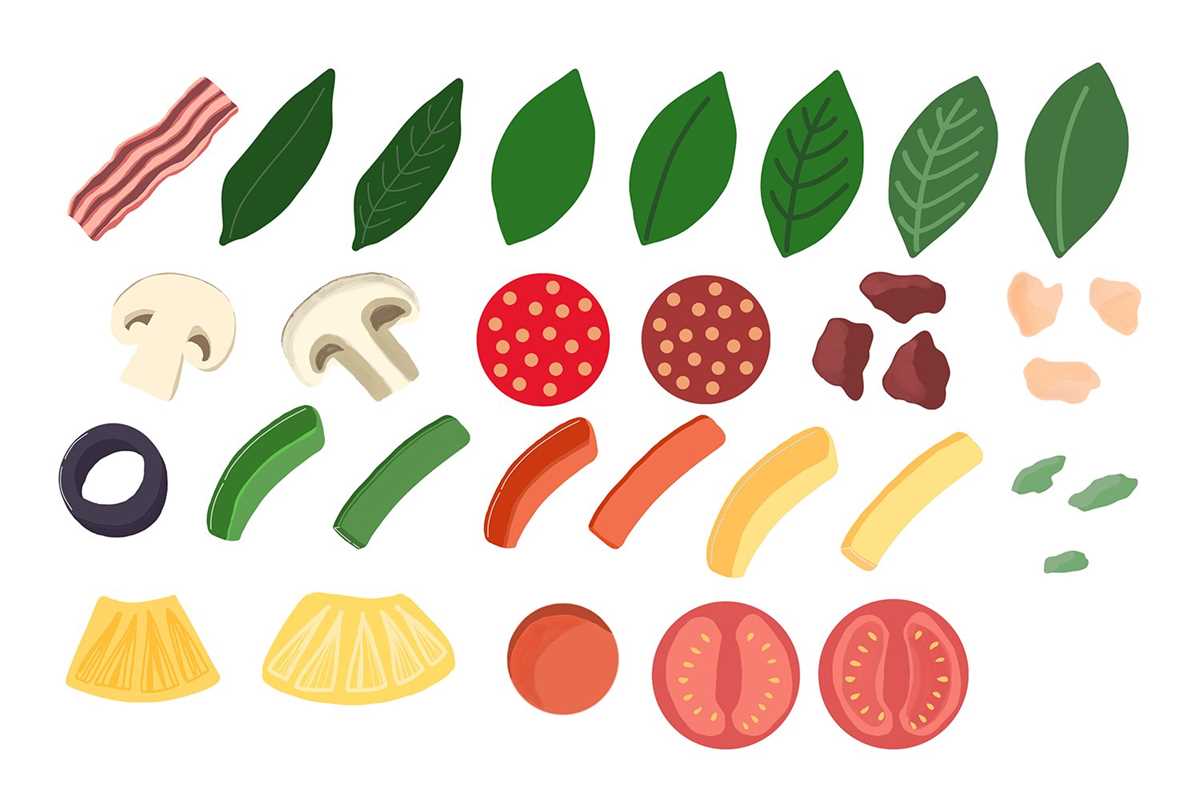 printable pizza toppings clipart printable pizza toppings clipart
