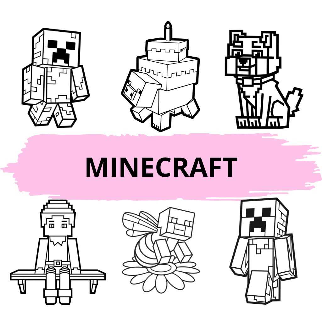 minecraft free printable coloring pages minecraft free printable coloring pages