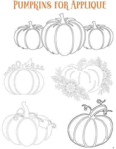 pumpkin pattern printable