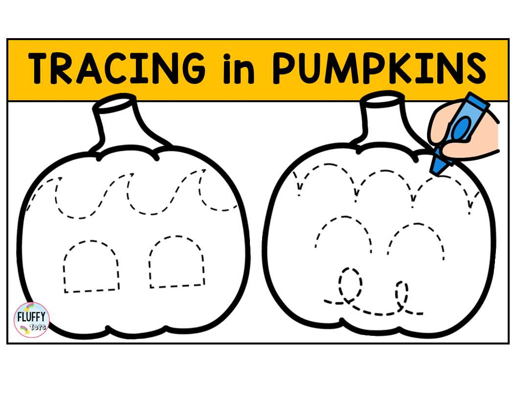 pumpkin trace printable pumpkin trace printable