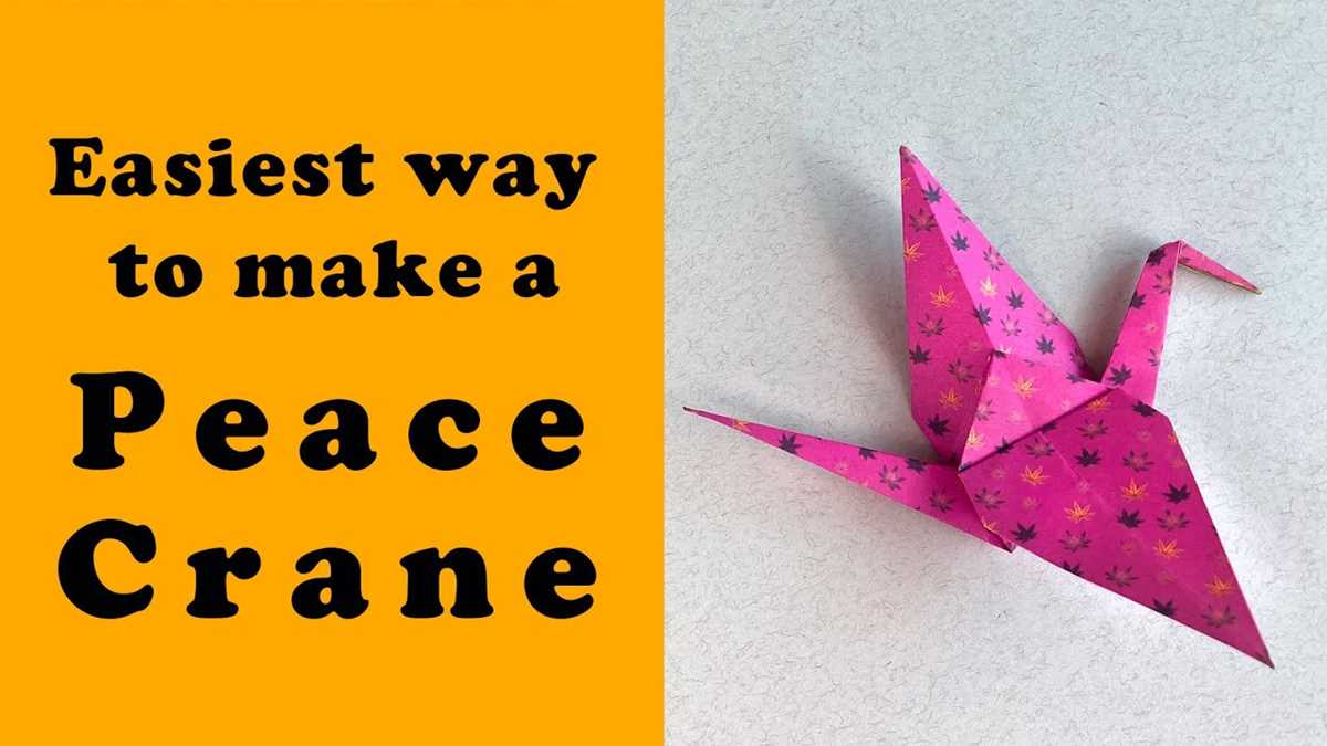 printable origami crane instructions