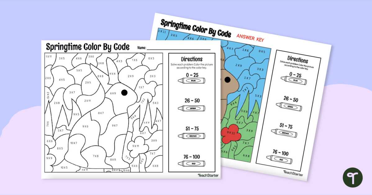 color by number easter printable color by number easter printable