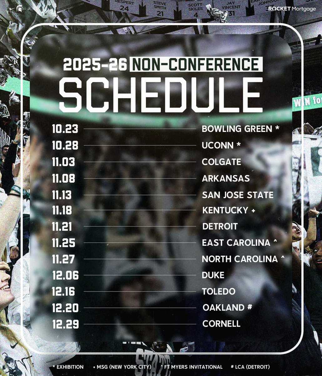 printable michigan state basketball schedule printable michigan state basketball schedule