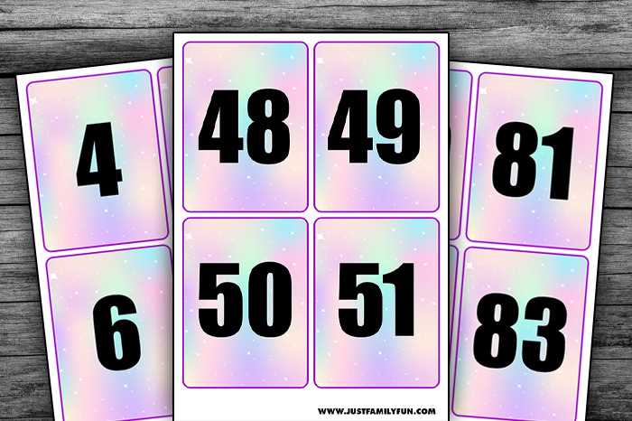 printable number cards printable number cards