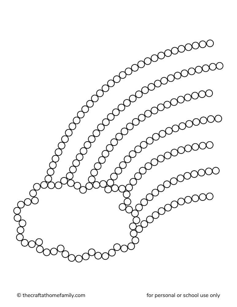 q tip painting printables