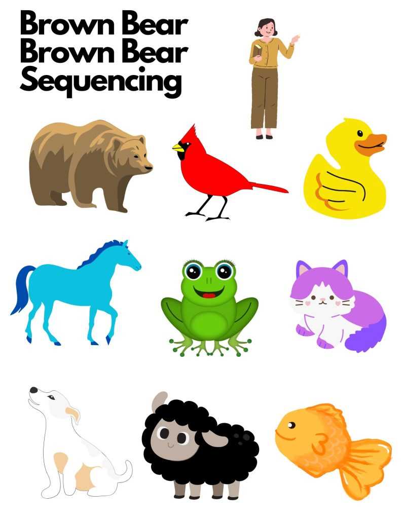 brown bear characters printable brown bear characters printable