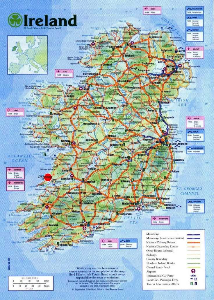map of ireland printable map of ireland printable