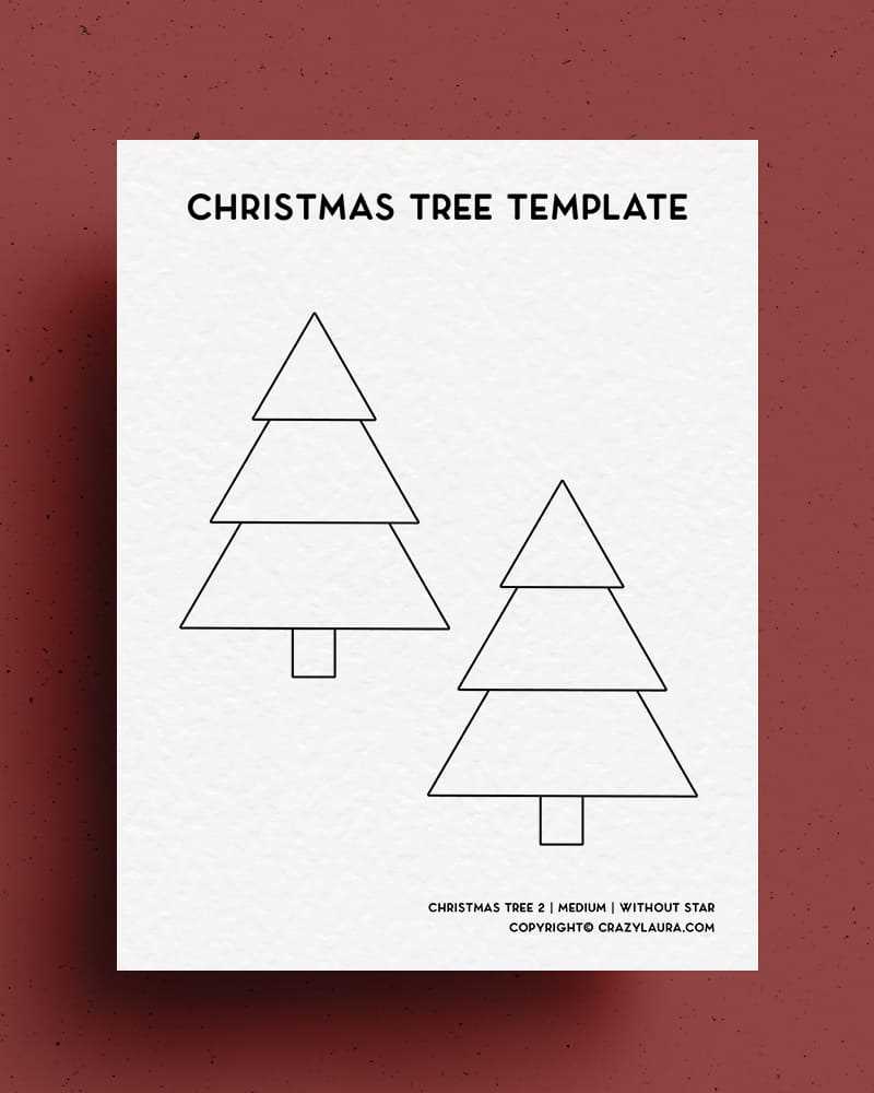 free christmas tree pattern printable free christmas tree pattern printable
